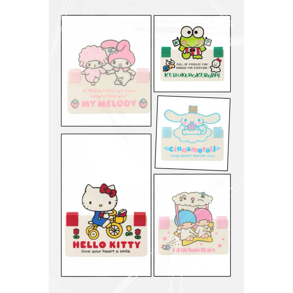 日本代購🐝開立發票❤️ 【現貨當天發】三麗鷗多款角色可愛又好用雜貨夾子（資料文件夾/資料夾/發票夾） 縮圖 2