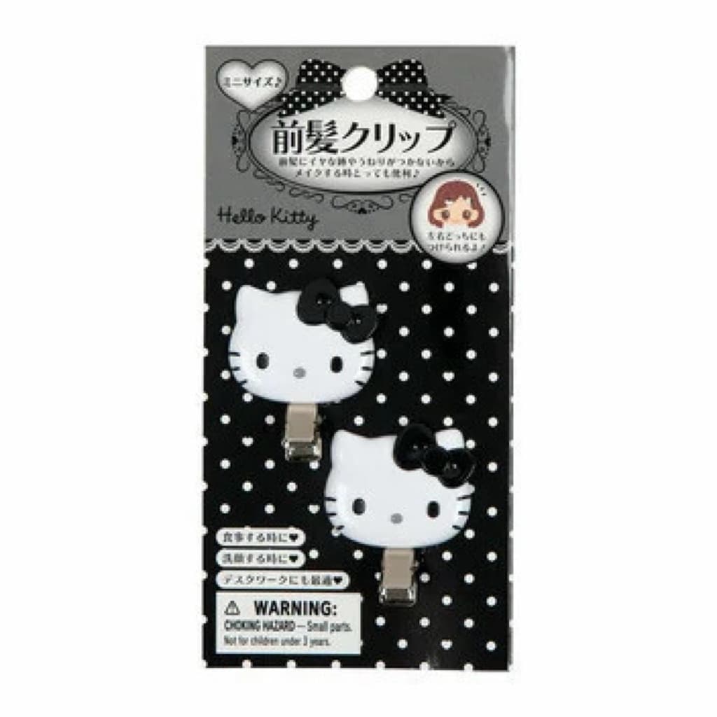 日本代購🐝開立發票❤️《現貨》三麗鷗新款迷你款經典款kitty 美樂蒂 小羊 大耳狗頭裝飾髮夾（兩入裝）商品圖片