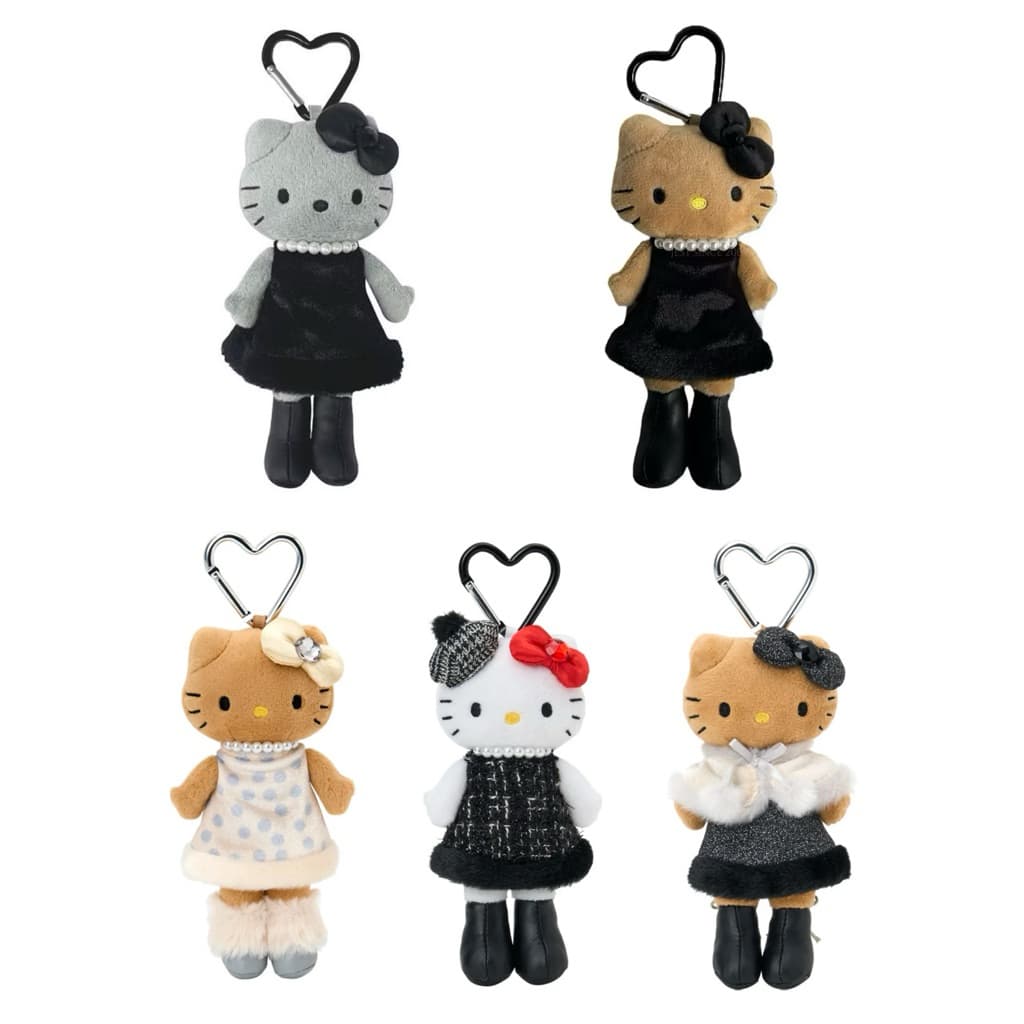 日本代購🐝電子發票❤️《在台現貨出清優惠》日本正品三麗鷗(有挑臉）超人氣長腿kitty黑皮kitty包包掛飾吊飾商品圖片