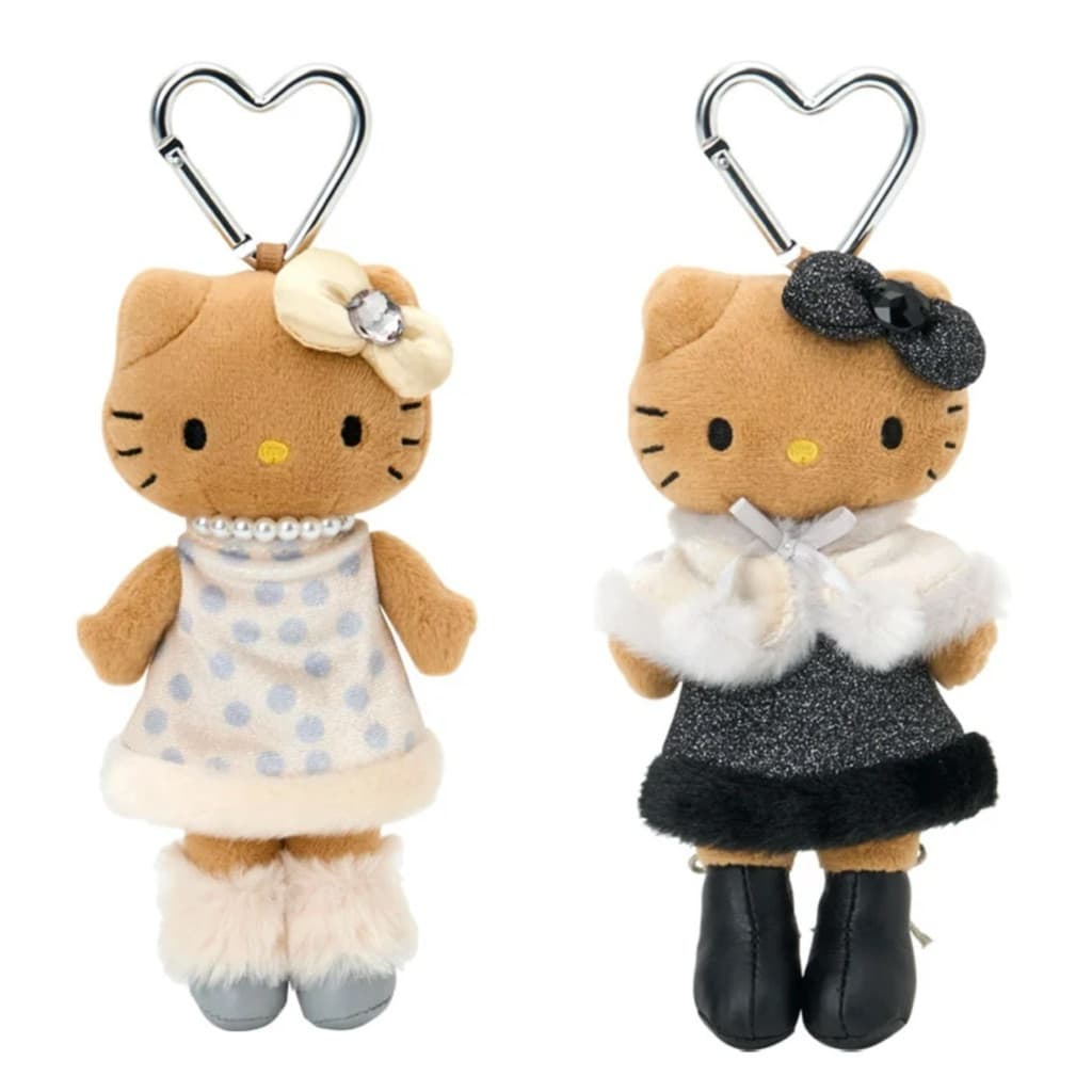 日本代購🐝電子發票❤️《在台現貨出清優惠》日本正品三麗鷗(有挑臉）超人氣長腿kitty黑皮kitty包包掛飾吊飾 縮圖 4