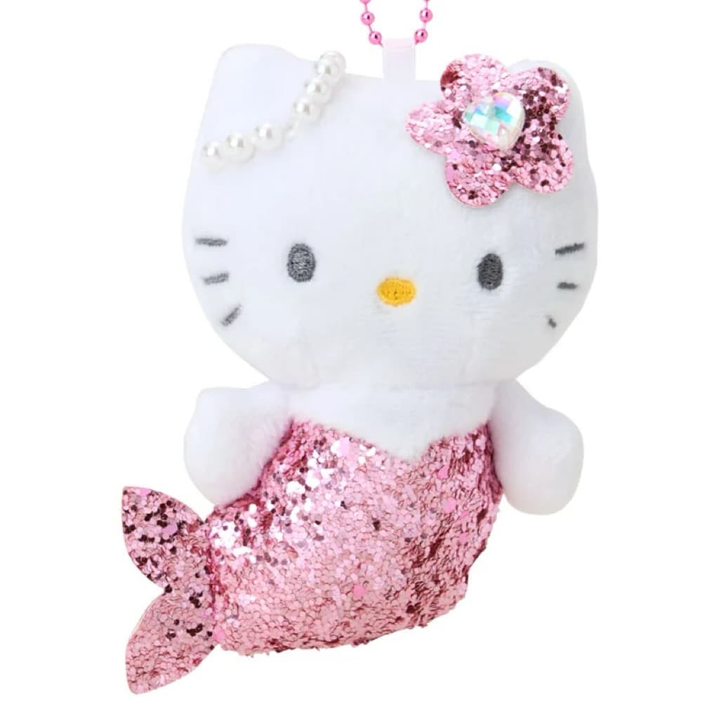 日本代購🐝開立發票❤️現貨出清三麗鷗kitty亮片美人魚包掛飾商品圖片