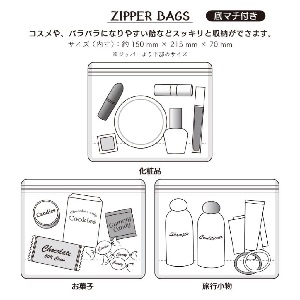 日本代購❤️ 【現貨當日出】三麗鷗家族kitty旅行方便常備用品收納袋（五入裝） 縮圖 4