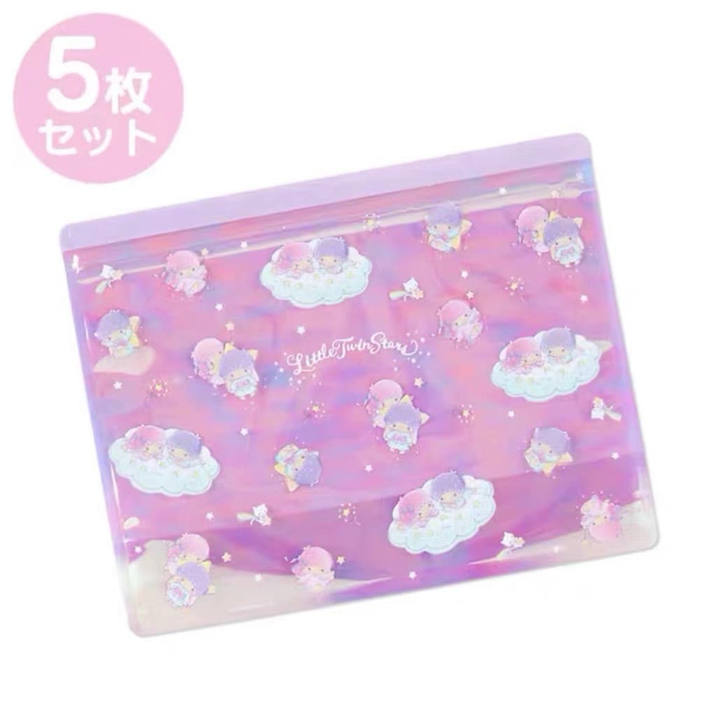 日本代購❤️ 【現貨當日出】三麗鷗家族kitty旅行方便常備用品收納袋（五入裝） 縮圖 5