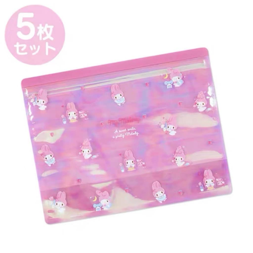 日本代購❤️ 【現貨當日出】三麗鷗家族kitty旅行方便常備用品收納袋（五入裝） 縮圖 6