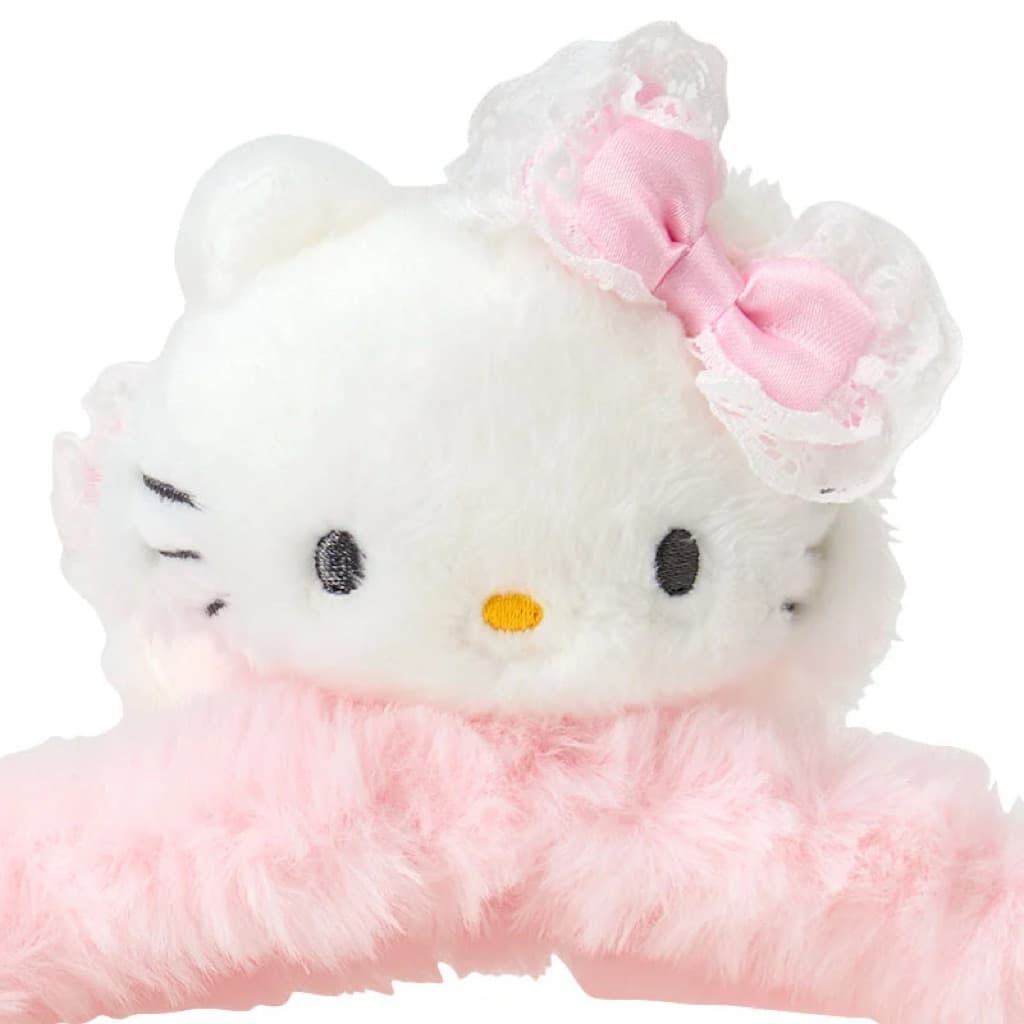 日本代購🐝開立發票❤️（現貨）三麗鷗新品kitty毛絨鯊魚夾 縮圖 2