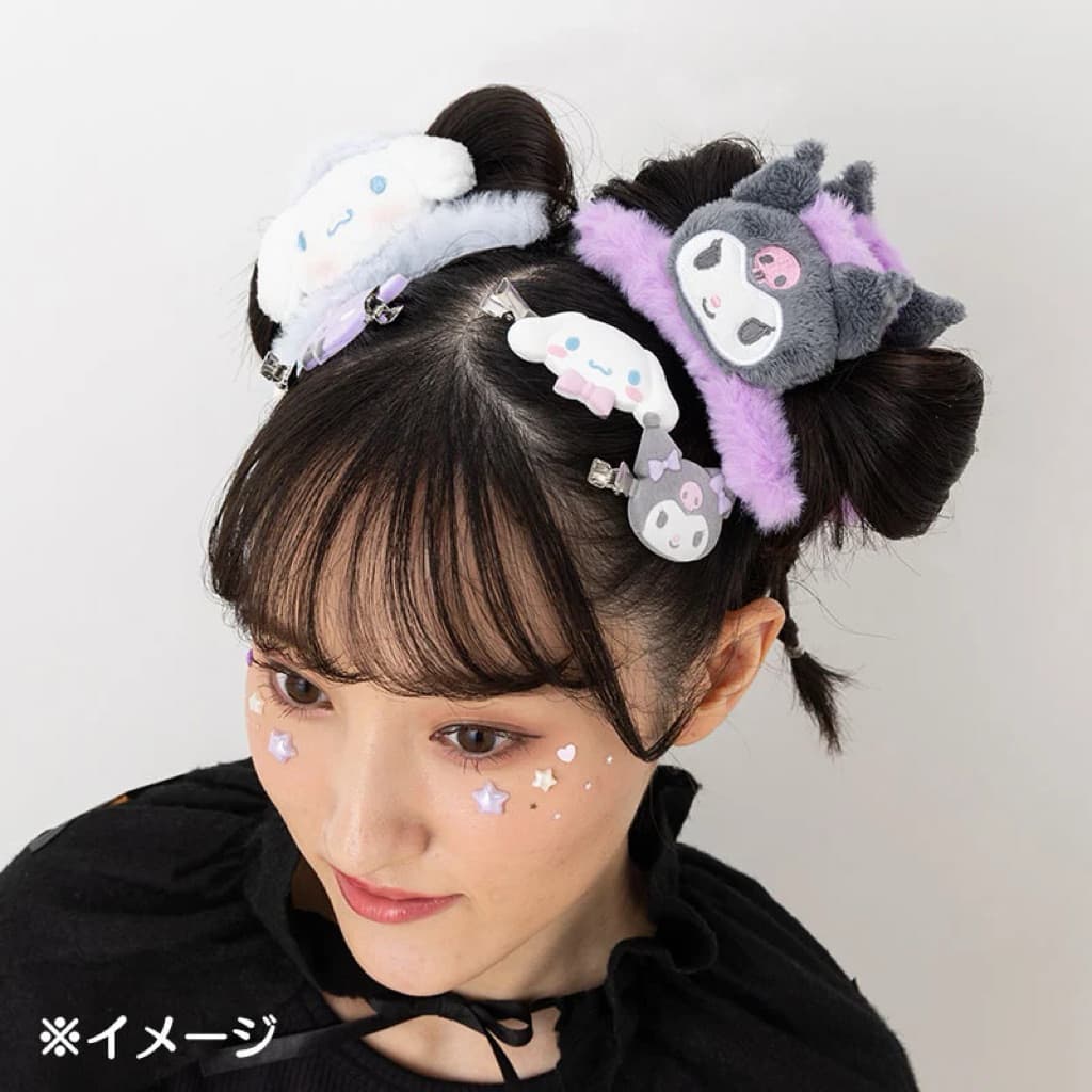 日本代購🐝開立發票❤️（現貨）三麗鷗新品kitty毛絨鯊魚夾 縮圖 5
