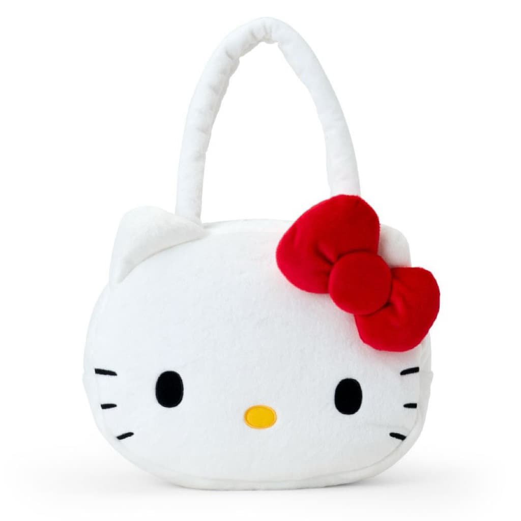日本代購🐝電子發票❤️ 日本三麗鷗kitty美樂蒂大臉托特包（可放13吋電腦平板）他 縮圖 5