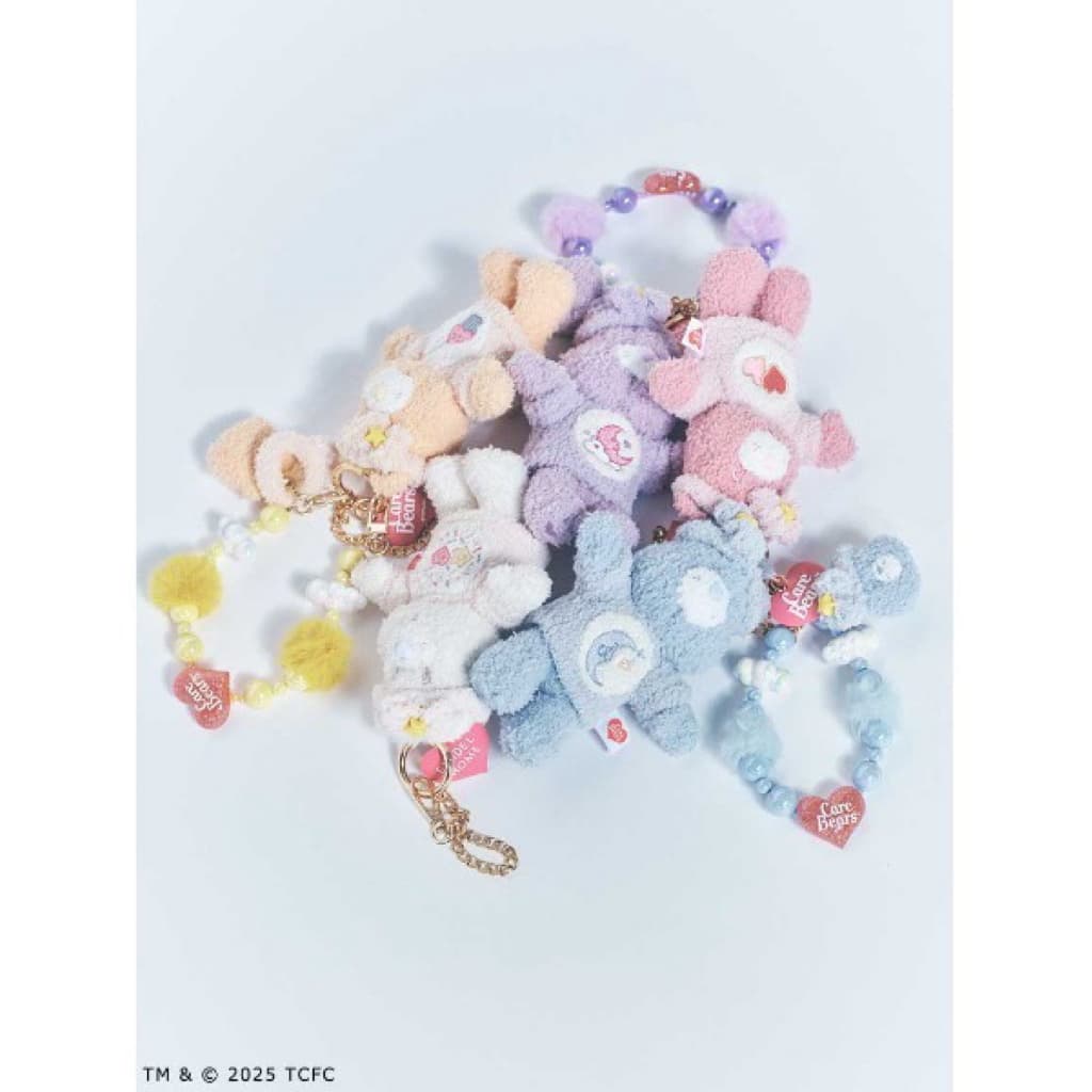 日本代購🐝開立發票❤️【現貨出清】【CareBears™ × SNIDELHOME 】送禮物自用的毛絨手機吊飾 縮圖 6