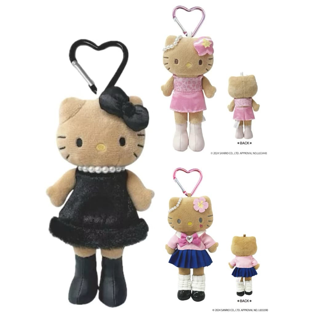 日本代購🐝開立發票❤️【現貨】日本三麗鷗NIC正版（有挑臉）平成辣妹長腿kitty掛飾包掛商品圖片