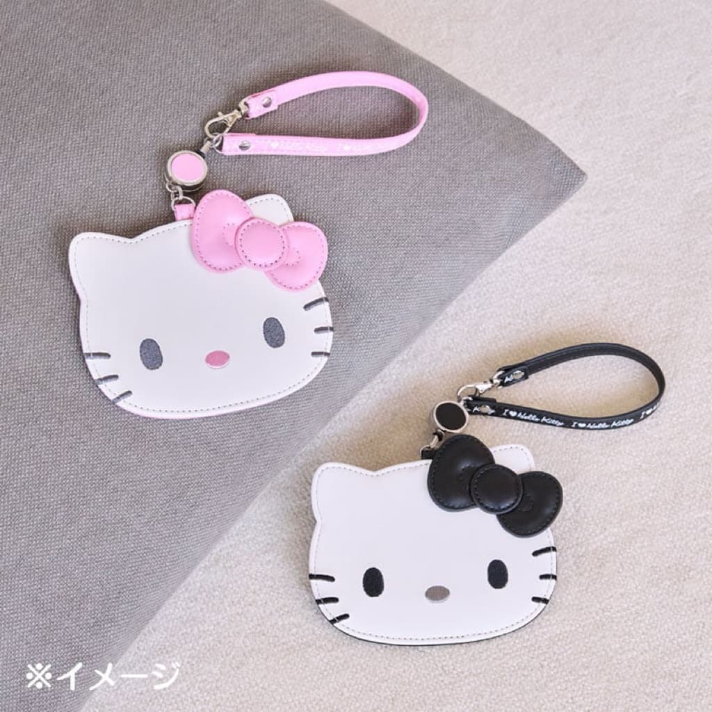 日本代購🐝開立發票❤️《現貨在台》日本三麗鷗 I Love Hello Kitty 造型伸縮票卡夾／卡套吊飾 🎀 縮圖 2