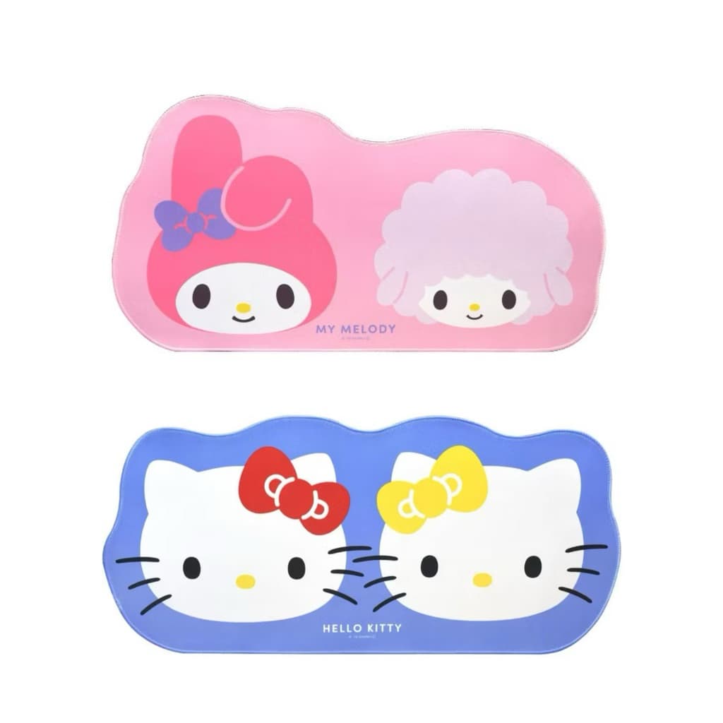日本代購🐝附發票❤️《現貨在台》日本三麗鷗美樂蒂× 小羊款kitty款超大桌墊｜日系粉嫩 Desk Mat 電腦桌墊 滑商品圖片
