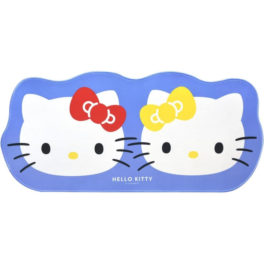 日本代購🐝附發票❤️《現貨在台》日本三麗鷗美樂蒂× 小羊款kitty款超大桌墊｜日系粉嫩 Desk Mat 電腦桌墊 滑 縮圖 7