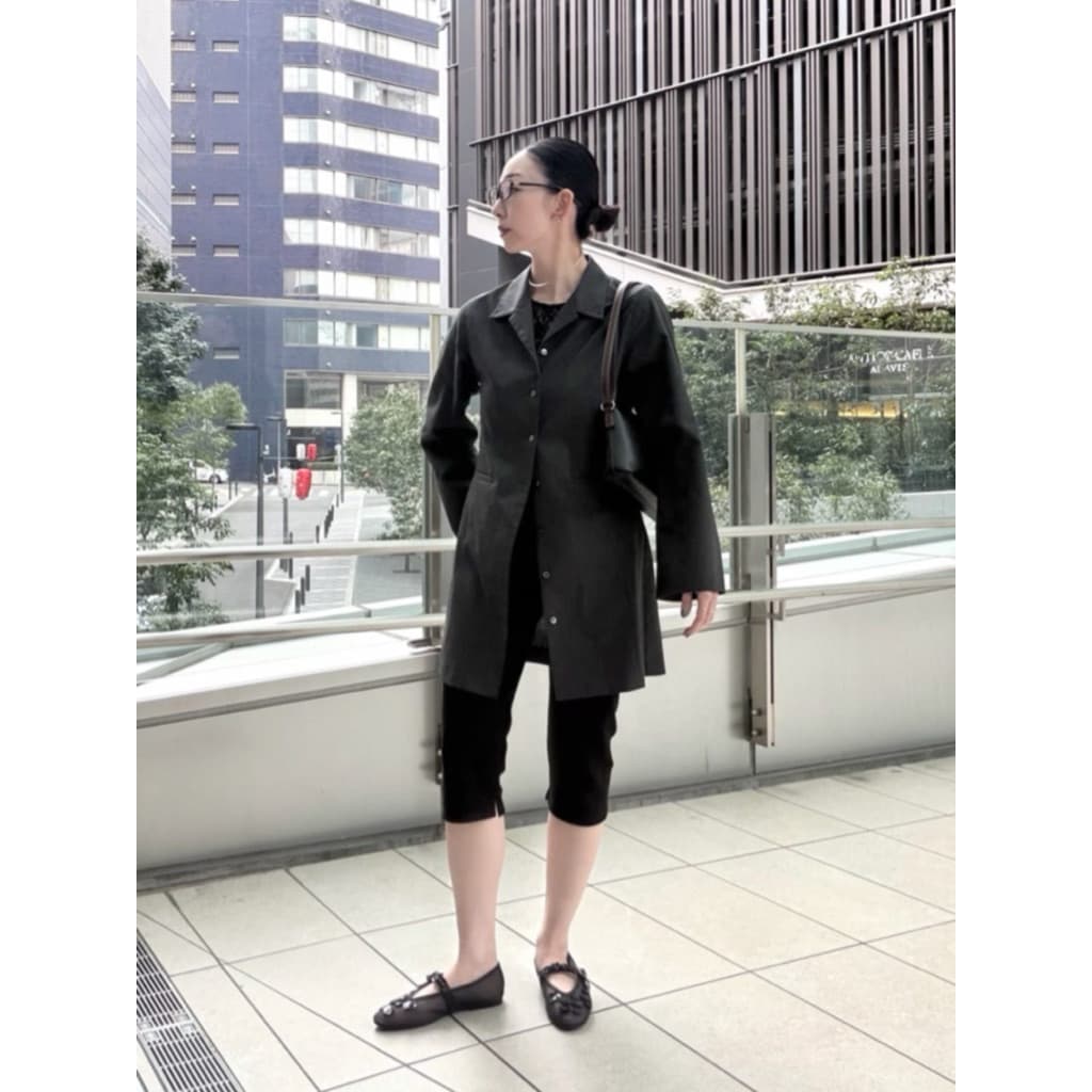 日本代購🐝附發票❤️ 《23號現貨在台》新款ODETTE E ODILE 透膚立體花朵瑪莉珍鞋｜透膚網紗平底黑色芭蕾舞鞋 縮圖 9