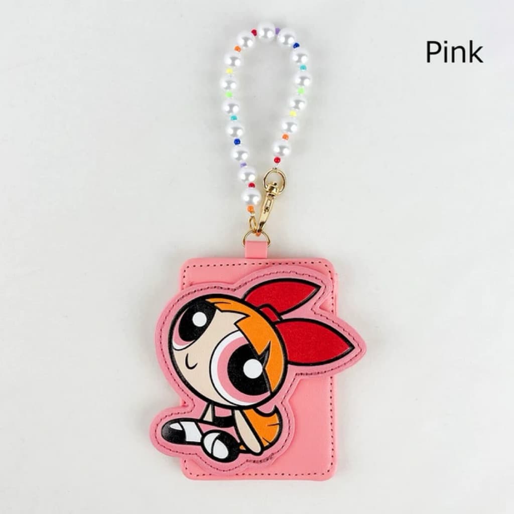 日本代購🐝開立發票❤️飛天小女警【Powerpuff Girls × Flapper】珍珠鏈造型通行套卡套 縮圖 3