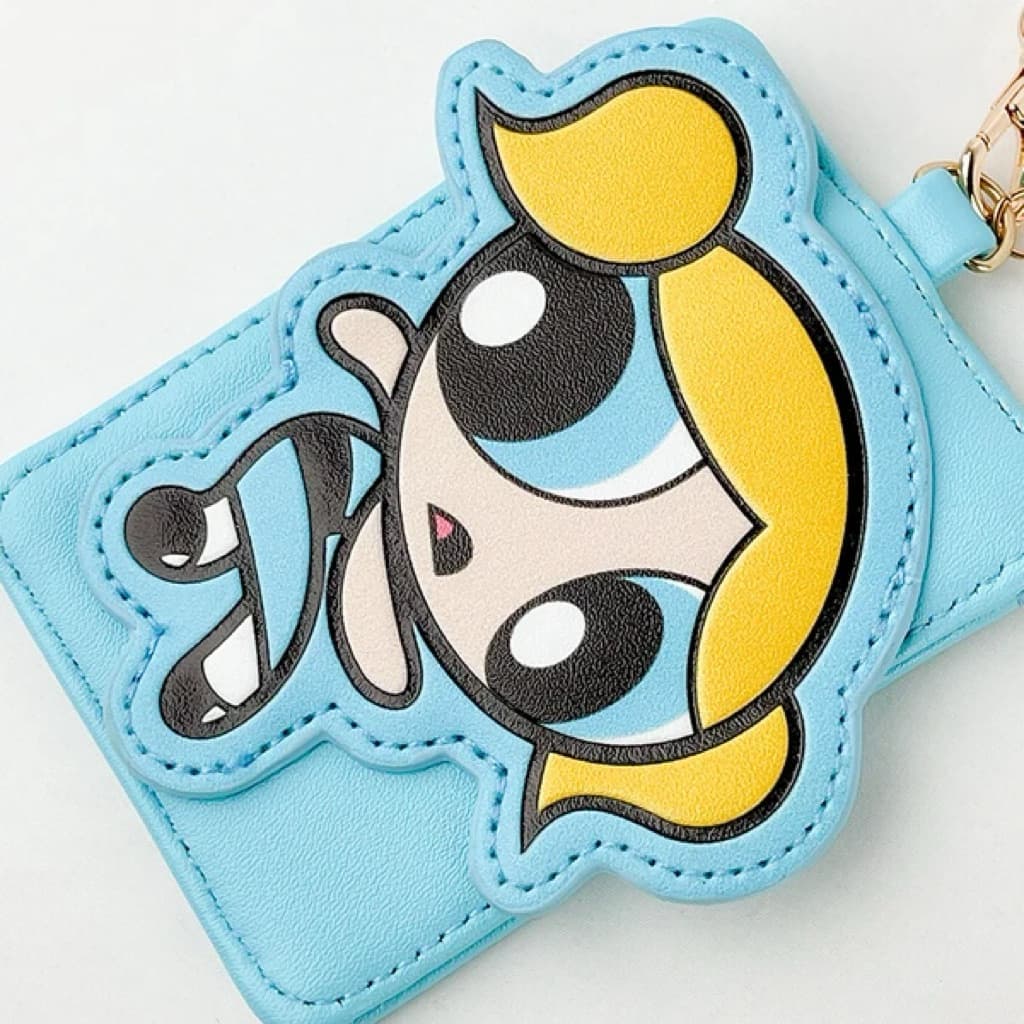 日本代購🐝開立發票❤️飛天小女警【Powerpuff Girls × Flapper】珍珠鏈造型通行套卡套 縮圖 8