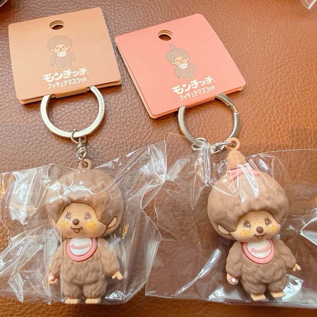 日本代購🐝附發票❤️《在台現貨》日本monchhichi夢奇奇與他的好朋友造型鑰匙圈 縮圖 9
