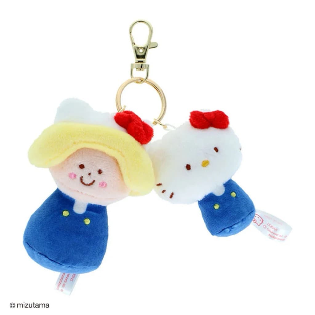 日本代購🐝附發票❤️ 《在台現貨》3月新品日本三麗鷗mizutama聯名雙玩偶鑰匙圈 縮圖 5