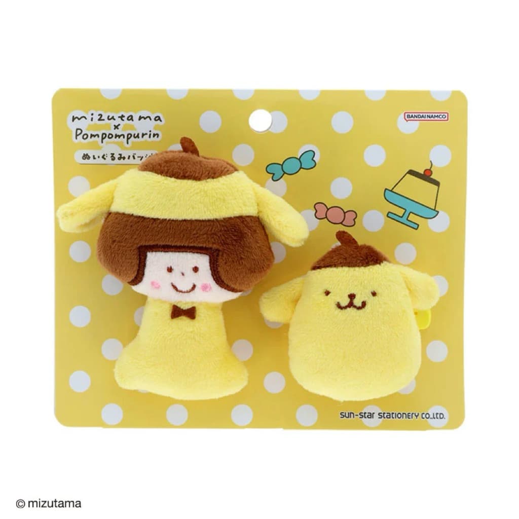 日本代購🐝附發票❤️ 《在台現貨》3月新品日本三麗鷗mizutama聯名雙玩偶鑰匙圈 縮圖 8