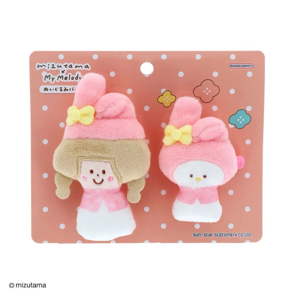 日本代購🐝附發票❤️ 《在台現貨》3月新品日本三麗鷗mizutama聯名雙玩偶鑰匙圈 縮圖 9