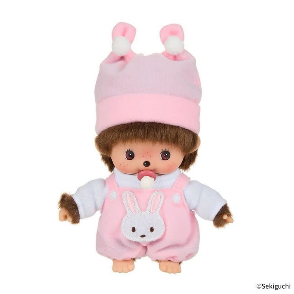 日本代購🐝附發票❤️ 《現貨當日出》 【夢奇奇Monchhichi 】貝比奇復刻版動物刺繡洋裝款 縮圖 5