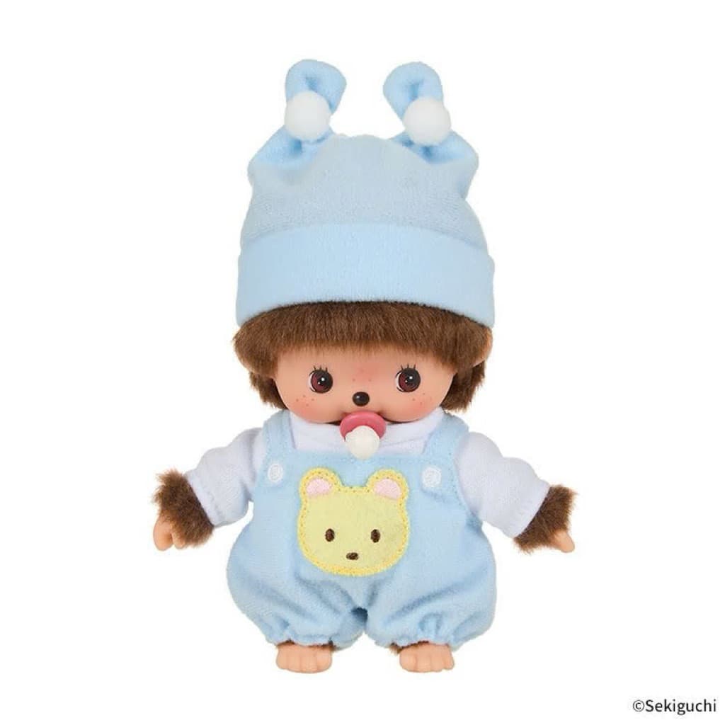 日本代購🐝附發票❤️ 《現貨當日出》 【夢奇奇Monchhichi 】貝比奇復刻版動物刺繡洋裝款 縮圖 7