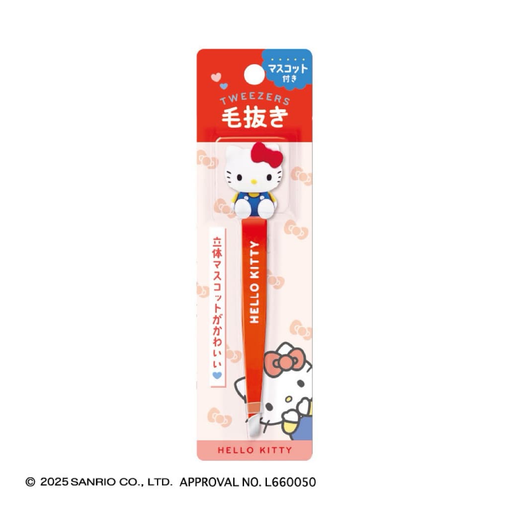 日本代購🐝附發票❤️《在台現貨》日本三麗鷗造型Kitty 美樂修眉夾可愛眉毛夾/夾毛工具美容小物隨身修眉工具 縮圖 3