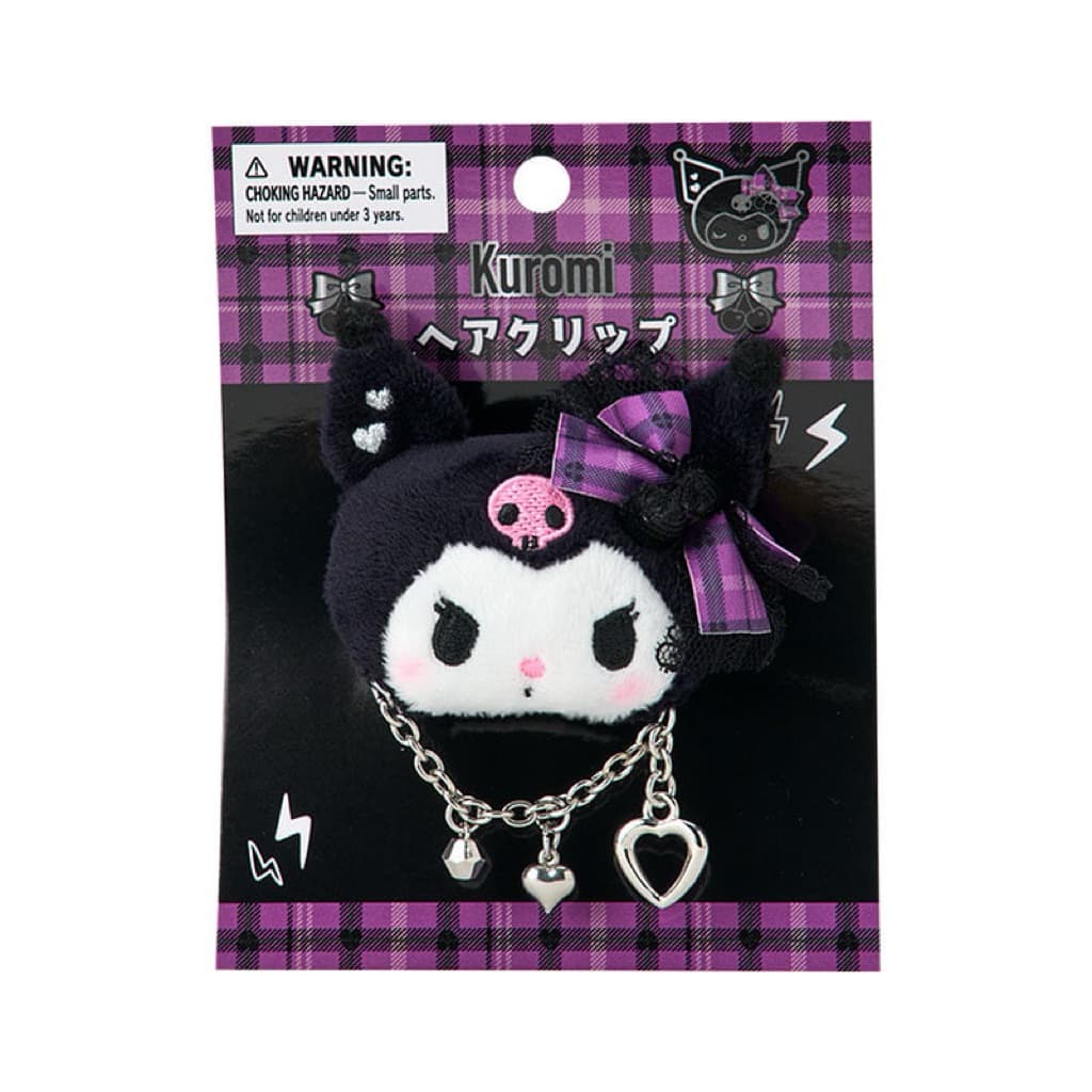 日本代購🐝開立發票❤️現貨出清｜Sweet Rock ‘n’ Check系列｜甜酷風蝴蝶結鍊條髮夾吊飾 縮圖 5