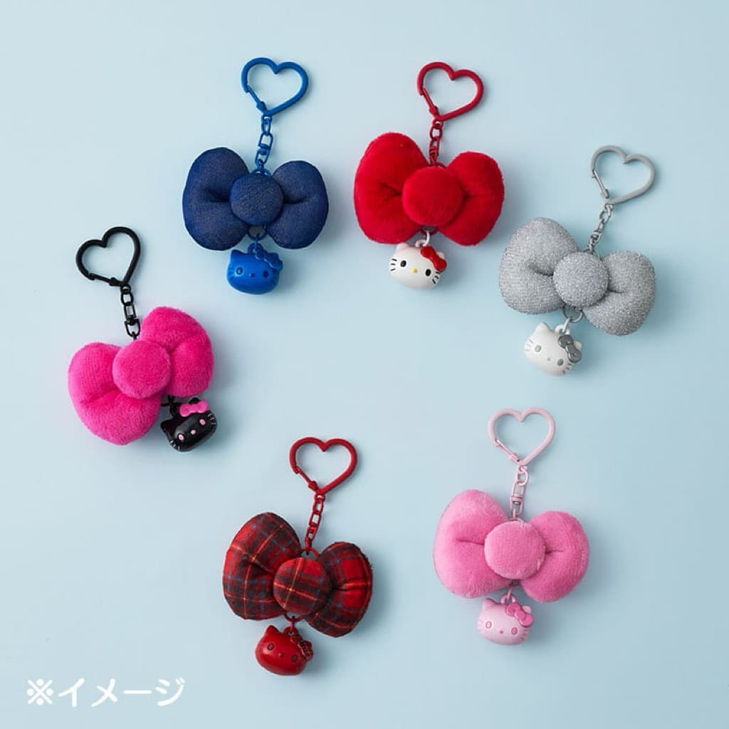 日本代購🐝開立發票❤️ 經典「I Love Hello Kitty」蝴蝶結造型鑰匙圈商品圖片
