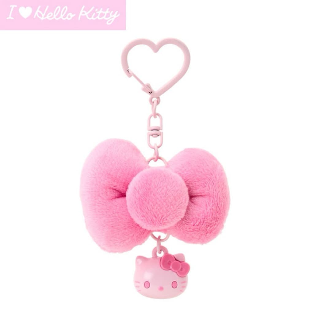 日本代購🐝開立發票❤️ 經典「I Love Hello Kitty」蝴蝶結造型鑰匙圈 縮圖 4