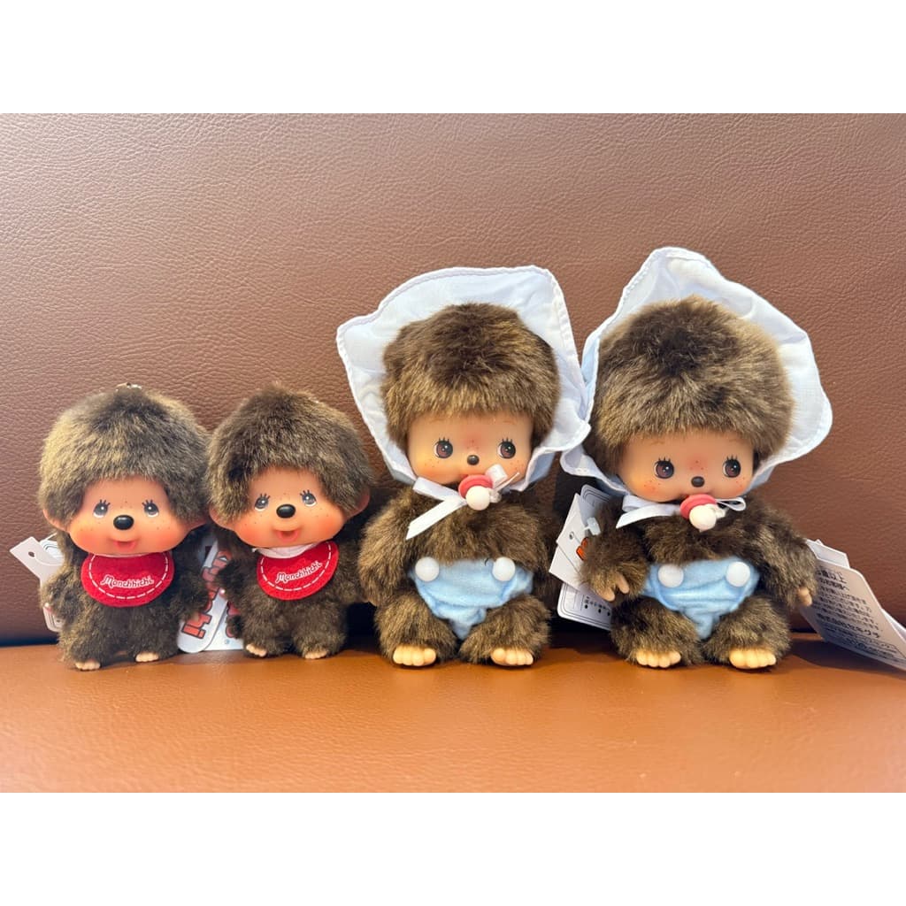 日本代購🐝附發票❤️《在台現貨》 日本monchhichi 夢奇奇貝比吉小丸子男生女生擺設包包吊飾鑰匙圈（多款）商品圖片