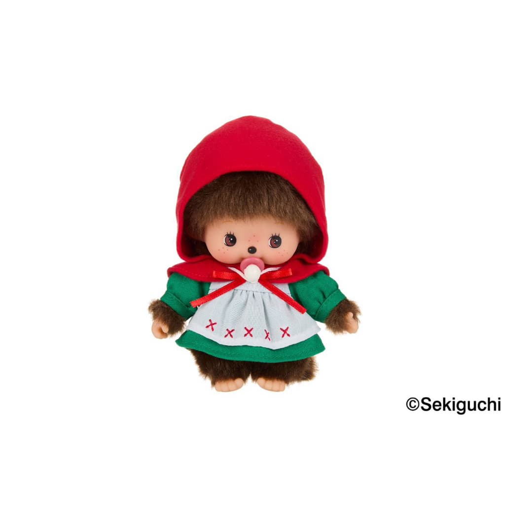 日本代購🐝附發票❤️ 《現貨當日出》夢奇奇Monchhichi 貝比奇奇|超人氣復刻版大野狼與小紅帽 縮圖 7