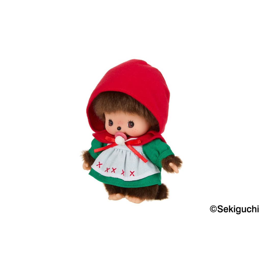 日本代購🐝附發票❤️ 《現貨當日出》夢奇奇Monchhichi 貝比奇奇|超人氣復刻版大野狼與小紅帽 縮圖 8