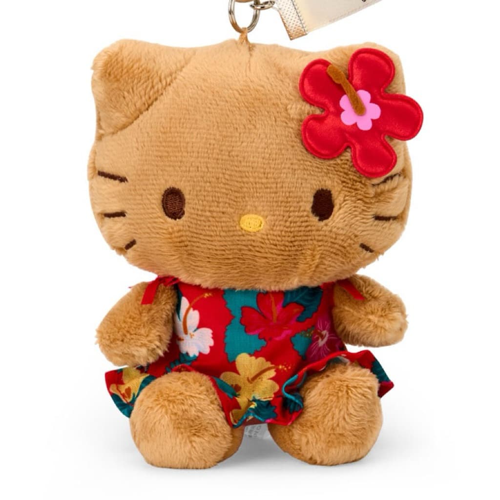 日本代購🐝開立發票❤️ 《現貨當天發》Hawaiian Host聯名| 夏威夷日曬Kitty（附夏威夷巧克力豆）包包吊飾 縮圖 2