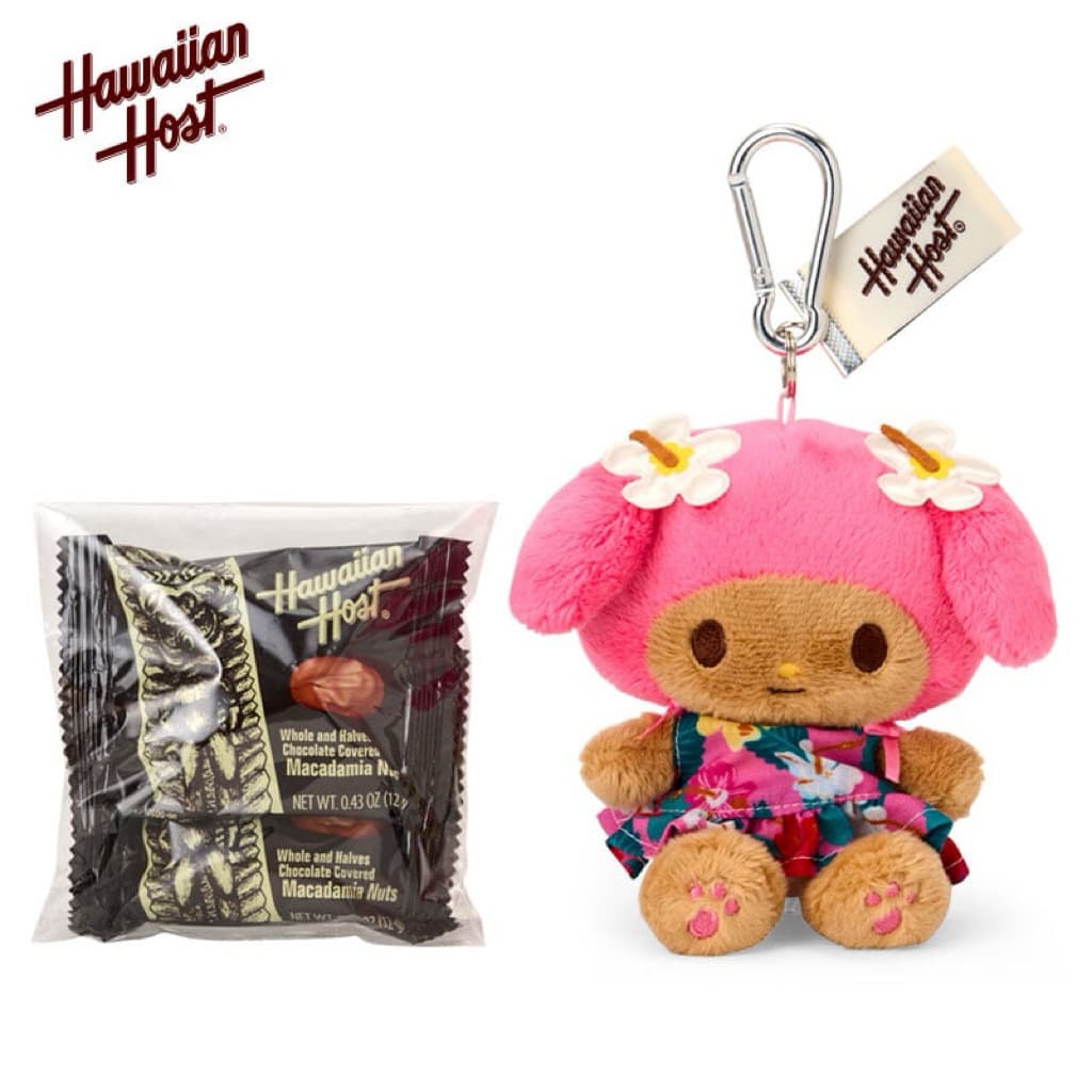 日本代購🐝開立發票❤️ 《現貨當天發》Hawaiian Host聯名| 夏威夷日曬Kitty（附夏威夷巧克力豆）包包吊飾 縮圖 8