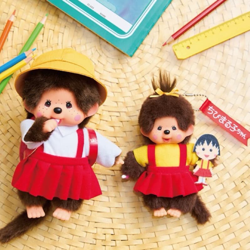 日本代購🐝附發票❤️《現貨在台》🍒 Monchhichi 夢奇奇小丸子聯名包包收藏吊飾商品圖片