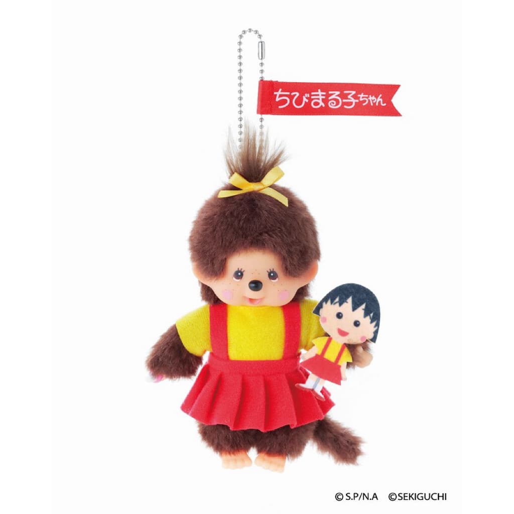 日本代購🐝附發票❤️《現貨在台》🍒 Monchhichi 夢奇奇小丸子聯名包包收藏吊飾 縮圖 5