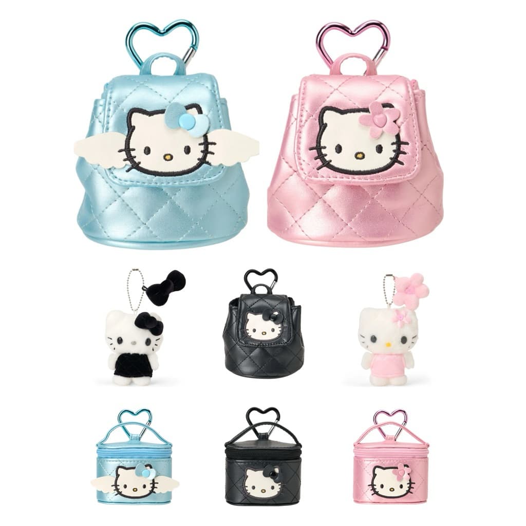 日本代購🐝開立發票❤️（在台現貨實拍照）三麗鷗新品Kitty 迷你系列吊飾收納包商品圖片