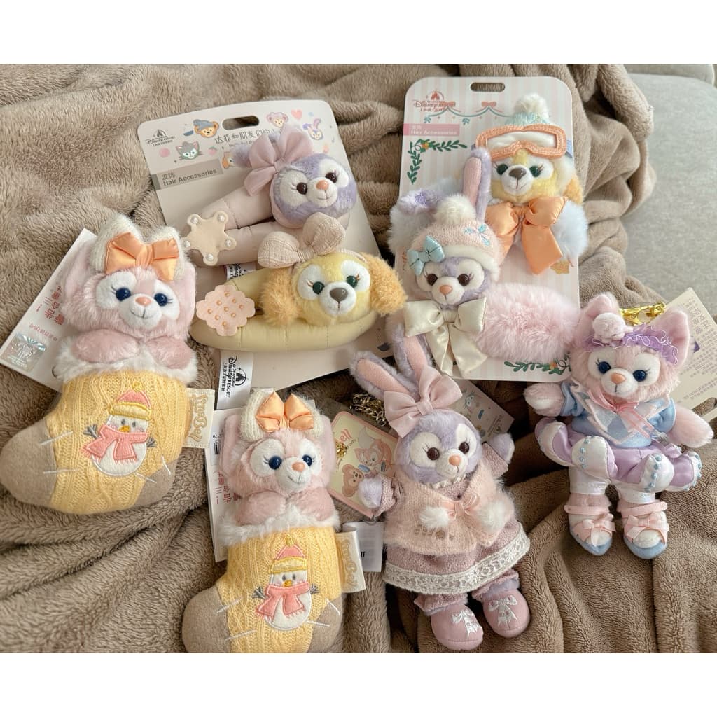 迪士尼代購🐝開立發票❤️【保證正品】2026上迪小伙伴們玲娜貝爾星黛露可奇安新款吊飾髮飾商品圖片